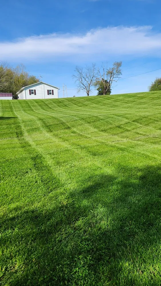 Expert lawn mowing service with custom design in Chillicothe, OH by Jakes Lawn and Landscape