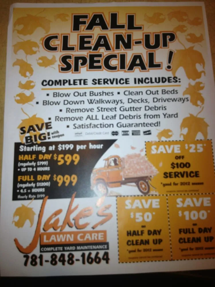 Local lawn care service in Braintree Ma, MA by Jake's Lawn Care