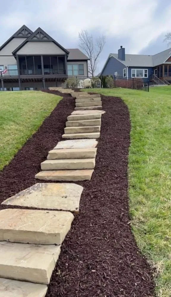 Affordable garden landscaping for year-round maintenance in Columbus, OH by Jake's Lawn Maintenance