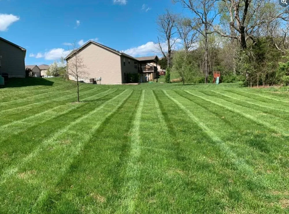Reliable garden landscaping with custom design in Washington, MO by Jake's Lawn Service