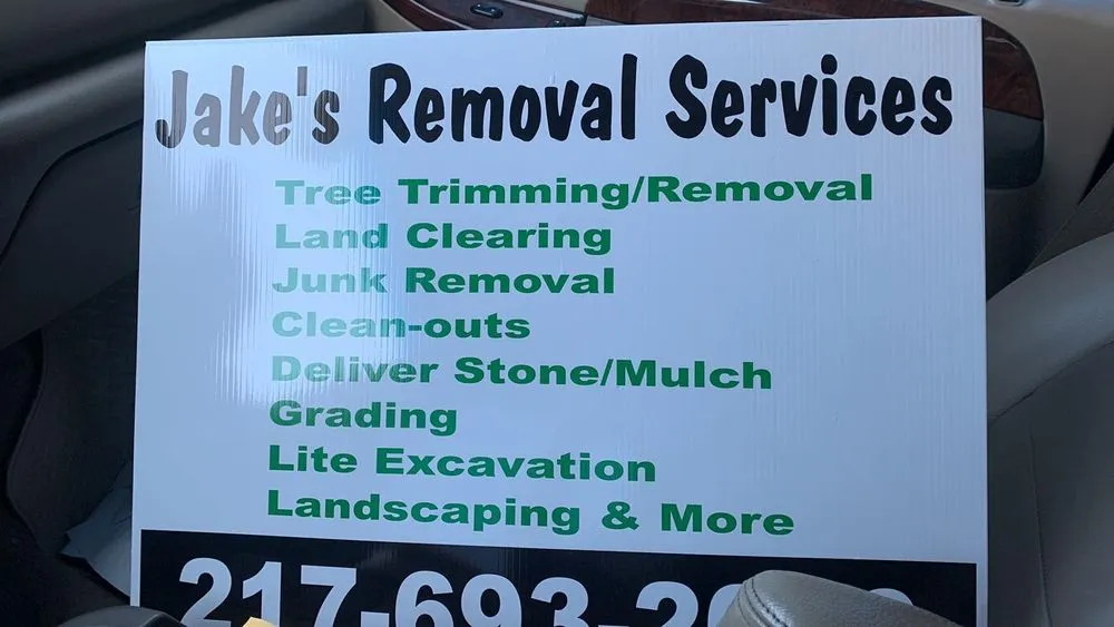 Professional yard maintenance in Lake Station, IN by Jakes Removal Services