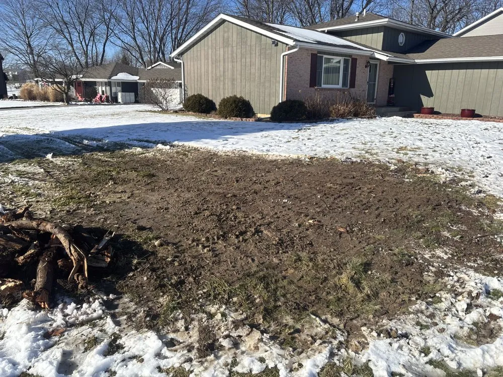 Local landscape installation in Lake Station, IN by Jakes Removal Services
