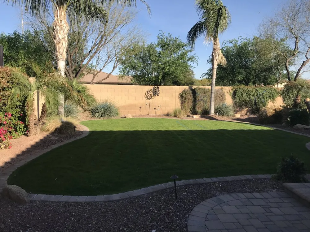 Affordable lawn care service with custom design across Chandler, AZ - Jakescape