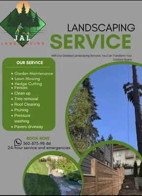 JAL Landscaping Logo