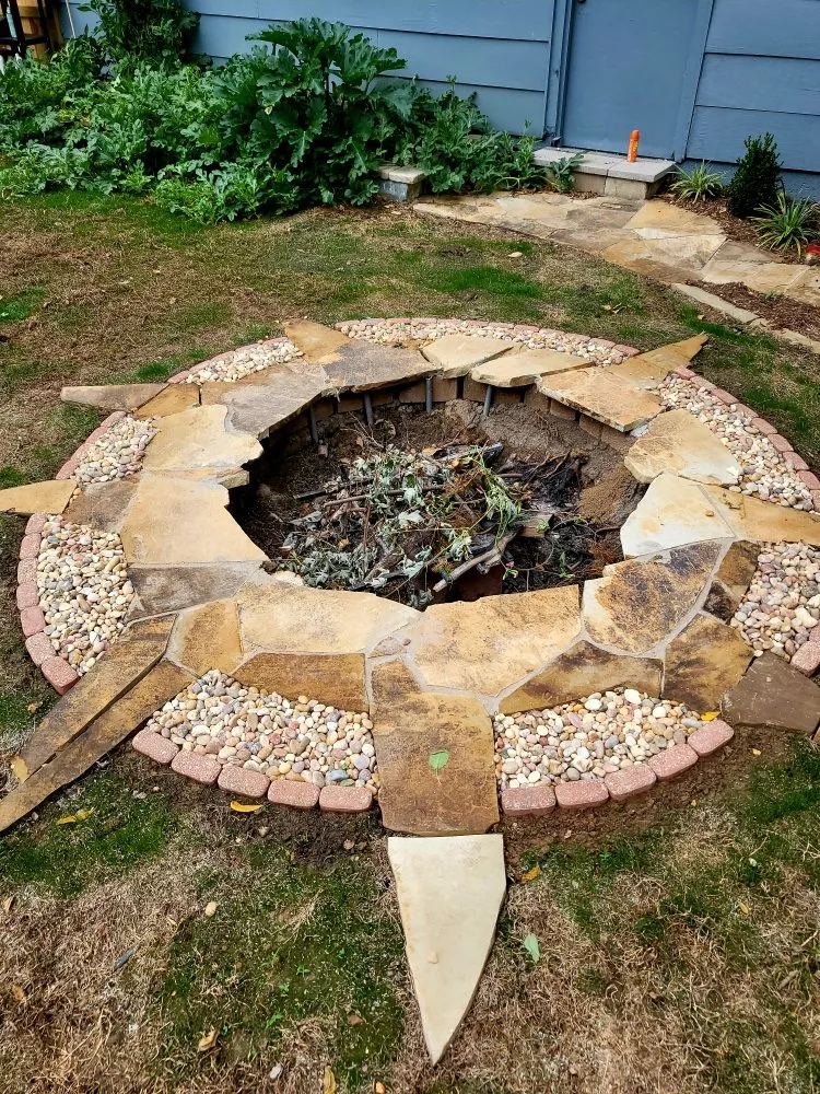 Custom landscape installation in Independence, MO by Jam Landscape & Design