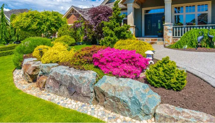 Custom residential landscaping in Montrose, CO by Jamaican Me Crazy Yard Service