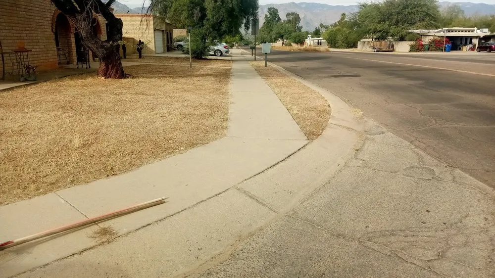 Custom lawn mowing service for outdoor upgrades in Tucson, AZ by Jamal's