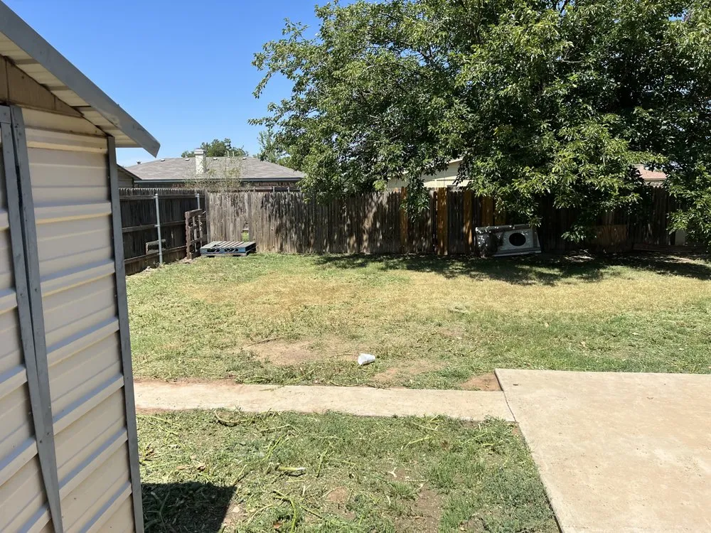 Custom landscape design in Lubbock, TX by Jamarcus Lawns