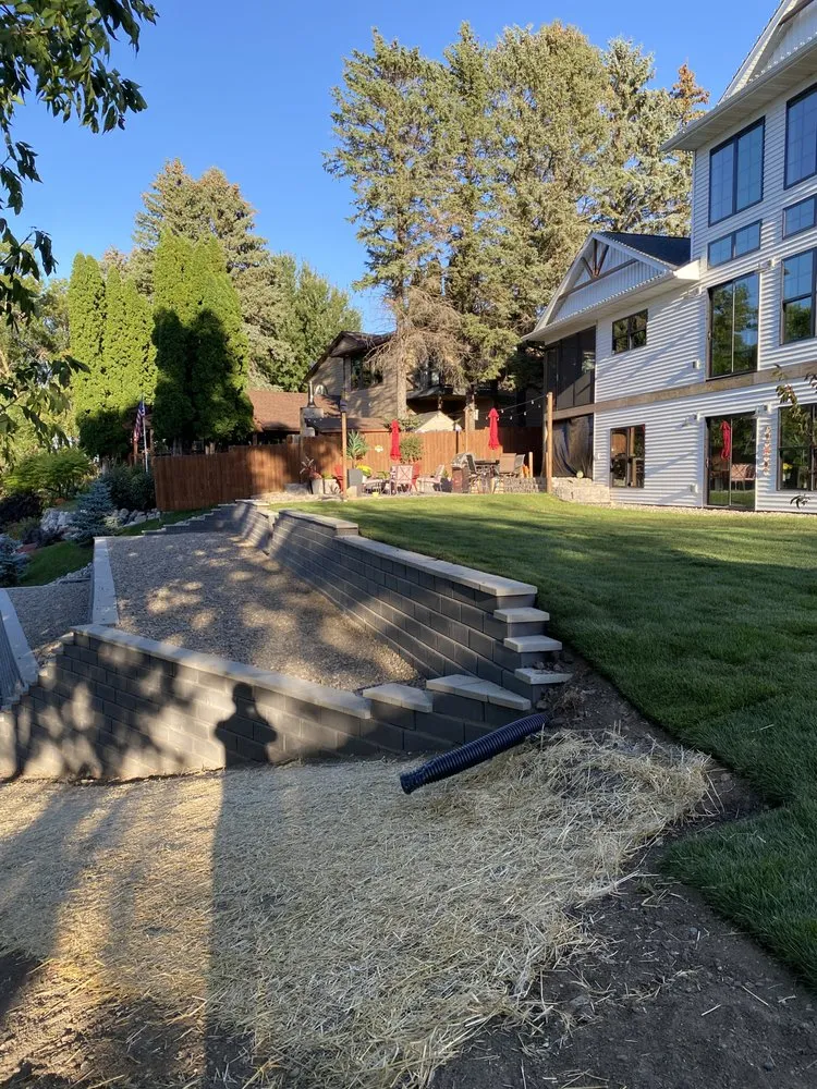 Professional residential landscaping in Monticello, MN by Jamco Too