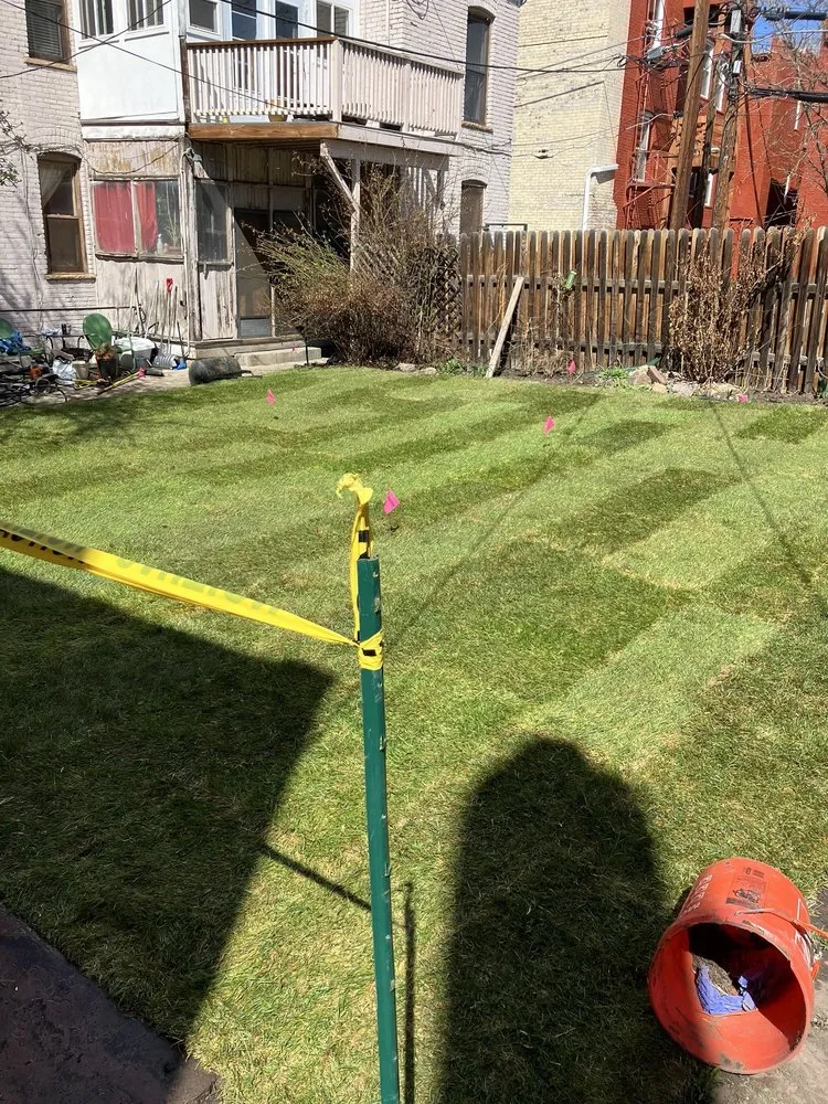 Custom garden landscaping in Lakewood, CO by James Geno Landscaping