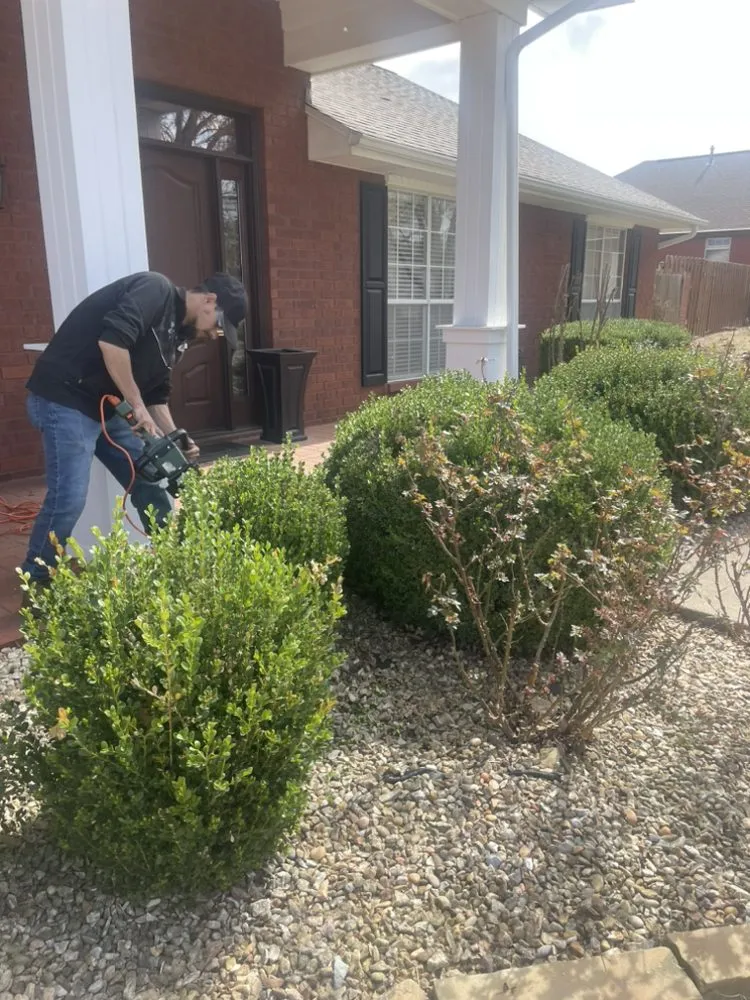 Custom landscaping services in Centerton, AR - James Lawn Service