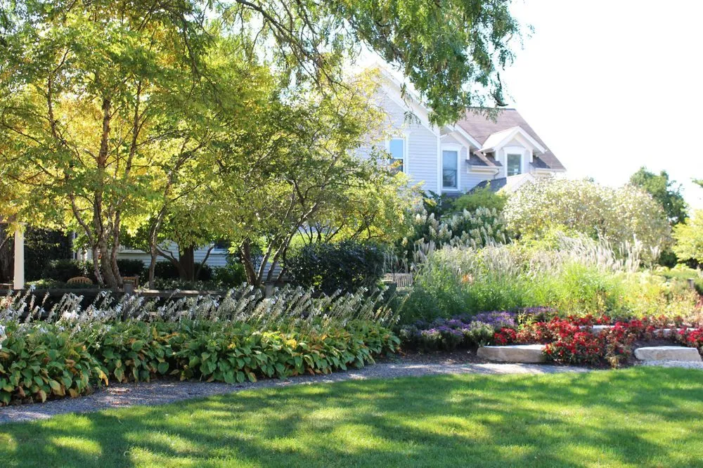 Affordable outdoor landscaping with custom design in Mundelein, IL by James Martin Associates