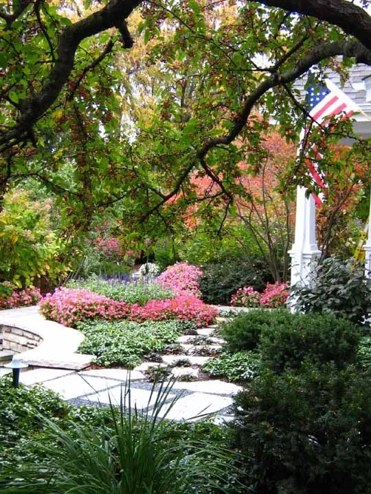 Local landscape installation for year-round maintenance in Mundelein, IL by James Martin Associates