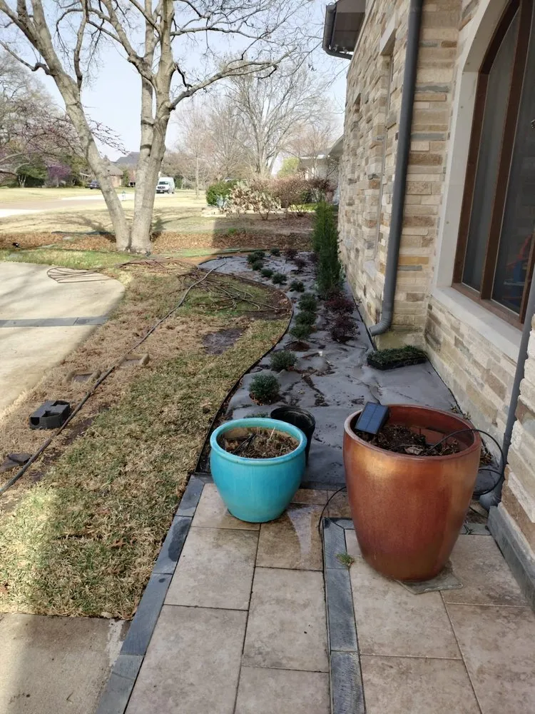 Custom lawn mowing service in Garland, TX by James The Landscaper