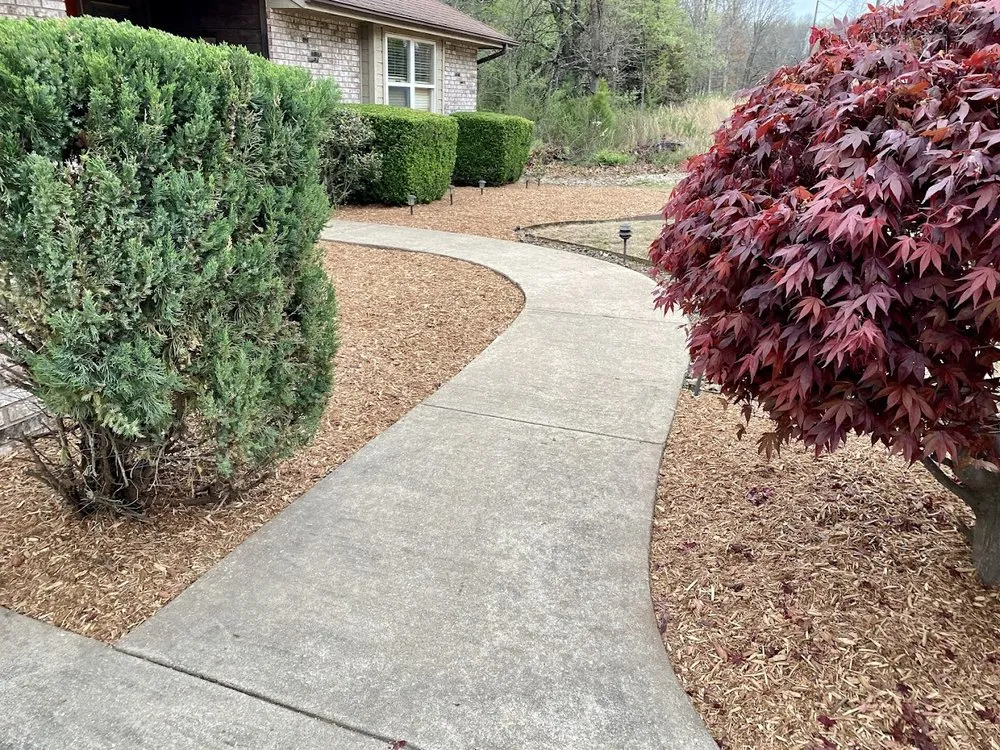 Custom garden landscaping for outdoor upgrades across Bella Vista, AR - Jameson Lawn Maintenance