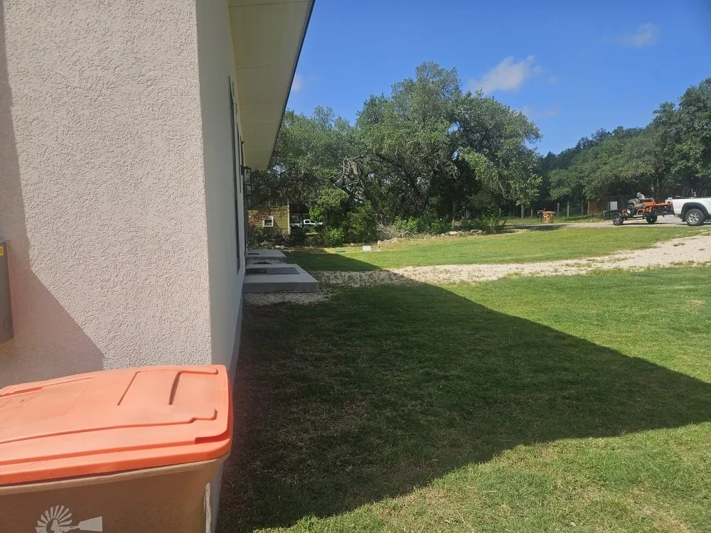 Affordable landscape installation for homes in Spring Branch, TX by James's Lawncare