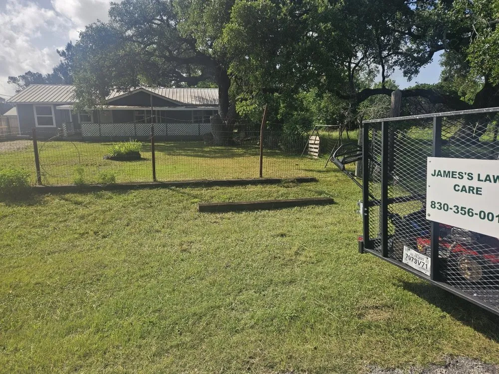 Local residential landscaping experts serving Spring Branch, TX - James's Lawncare