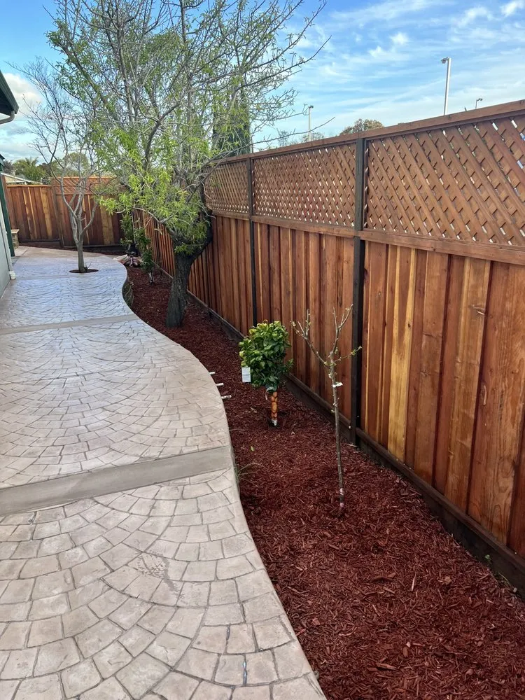 Custom outdoor landscaping in Fremont, CA by Jamie's Landscaping