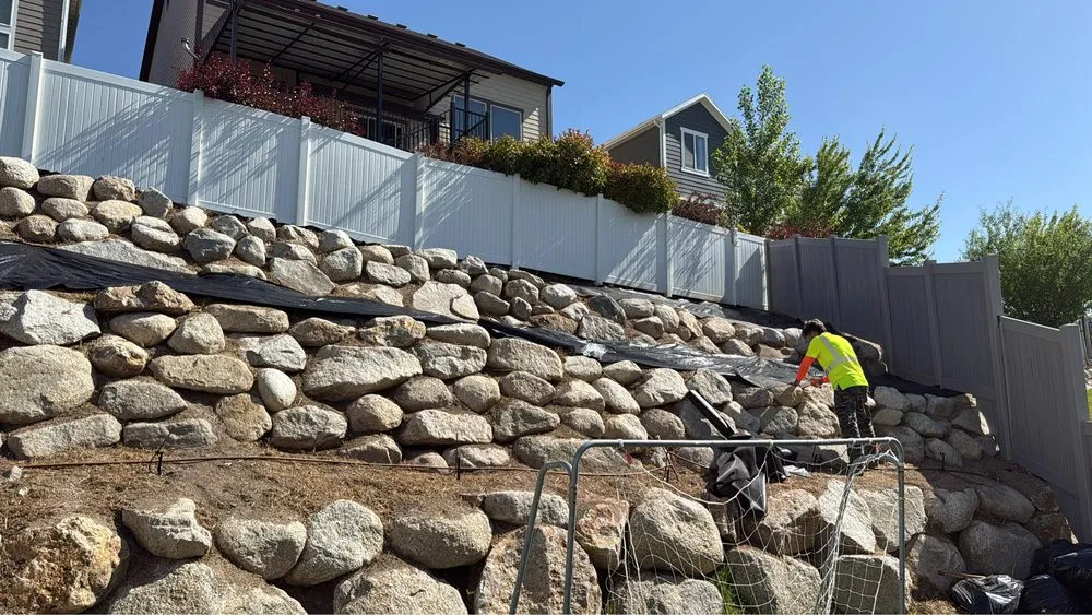 Expert landscaping services for beautiful yards in South Salt Lake, UT by Jamp Construction