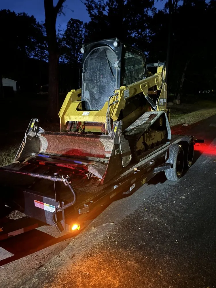 Professional garden landscaping for year-round maintenance in Green Level, NC by Jandx Lawncare