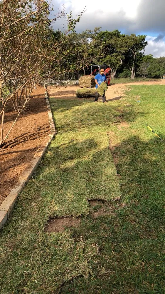 Local lawn care service in Kerrville, TX by JAP Trucking & Construction
