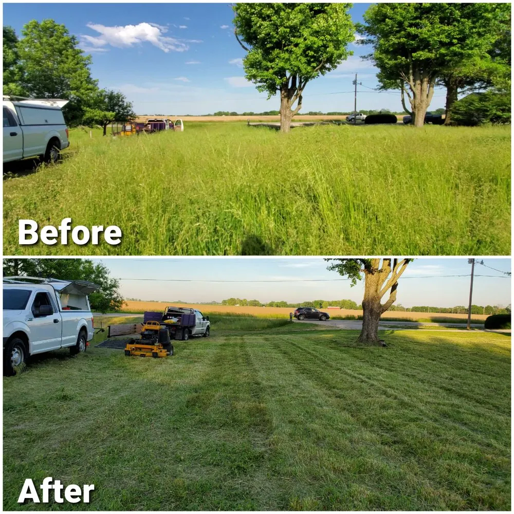 Custom outdoor landscaping for year-round maintenance in Athens, IL by JAR Landscaping