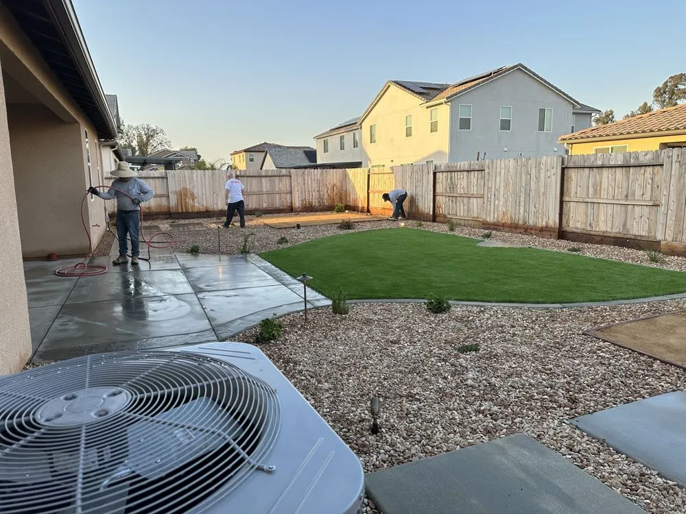Local garden landscaping in Fresno, CA - Jarce Construction