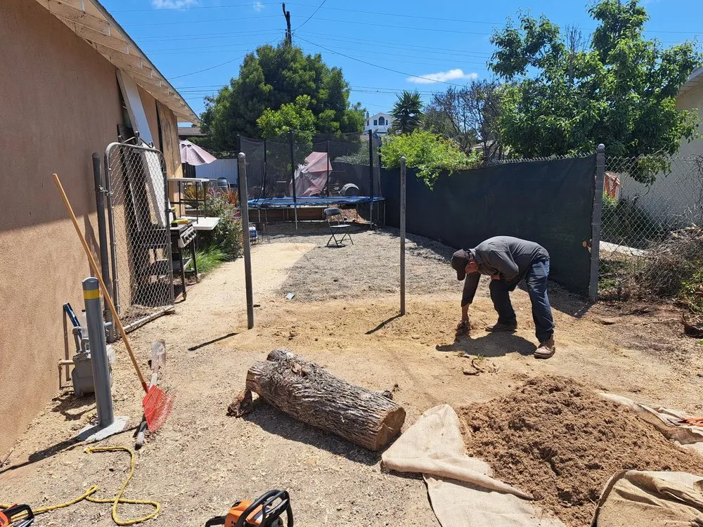 Local landscape installation in Santa Maria, CA - Jardinería yosocañú
