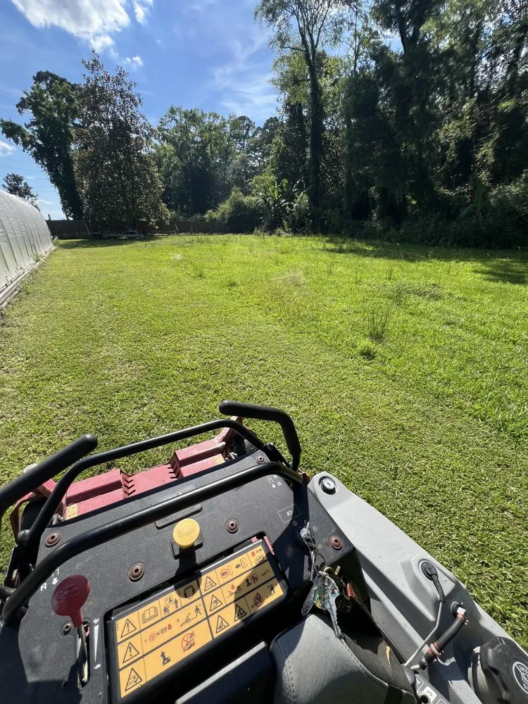 Professional yard cleanup service for year-round maintenance in Ridgeland, SC by Jared Lawn Service