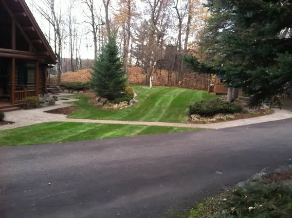 Professional landscape installation in Brainerd, MN by Jared's Lawn Care