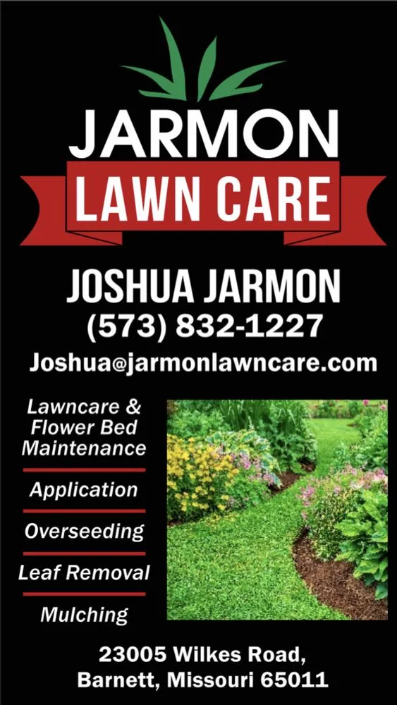 Expert lawn mowing service in Barnett, MO - Jarmon Lawn Care