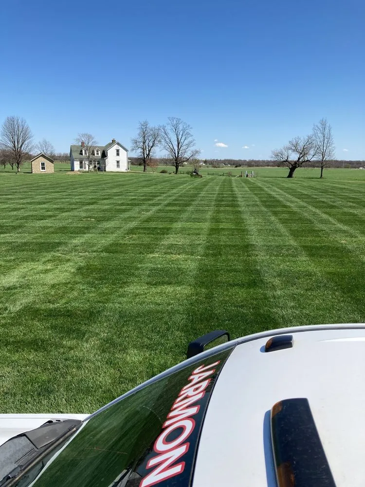 Affordable landscape design for homes in Barnett, MO by Jarmon Lawn Care