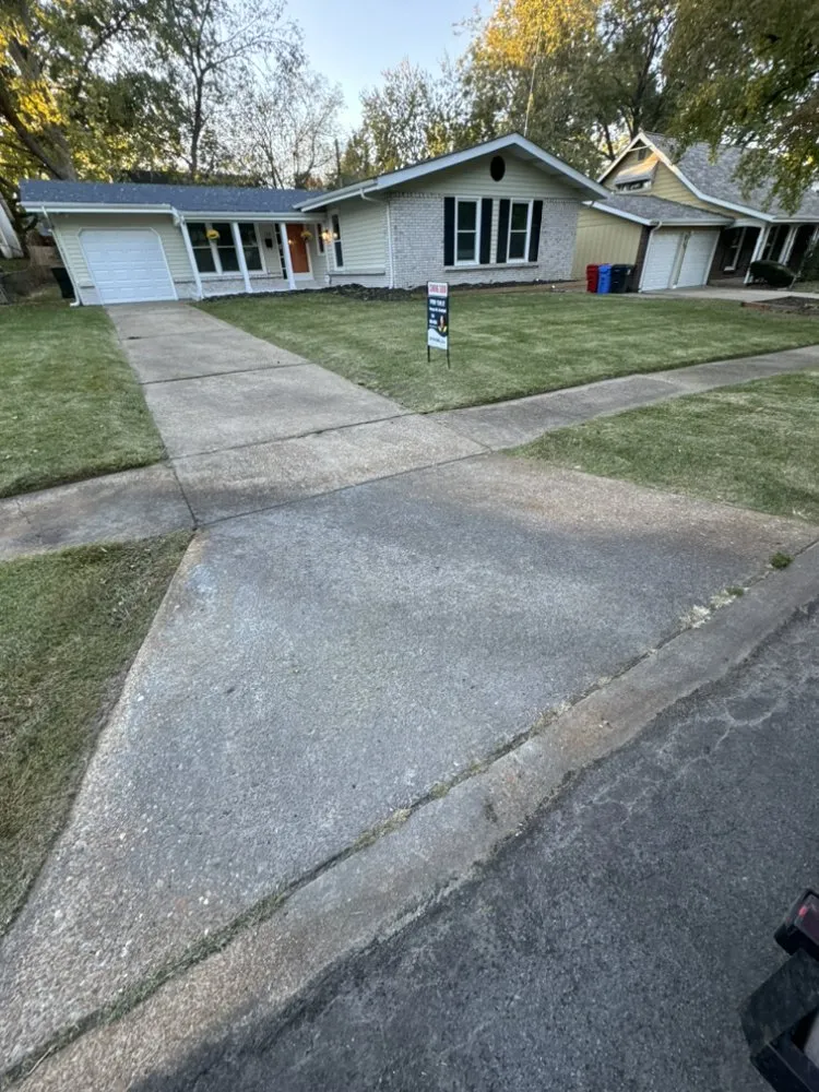 Custom garden landscaping in Hazelwood, MO by Jarmons Lawn Care