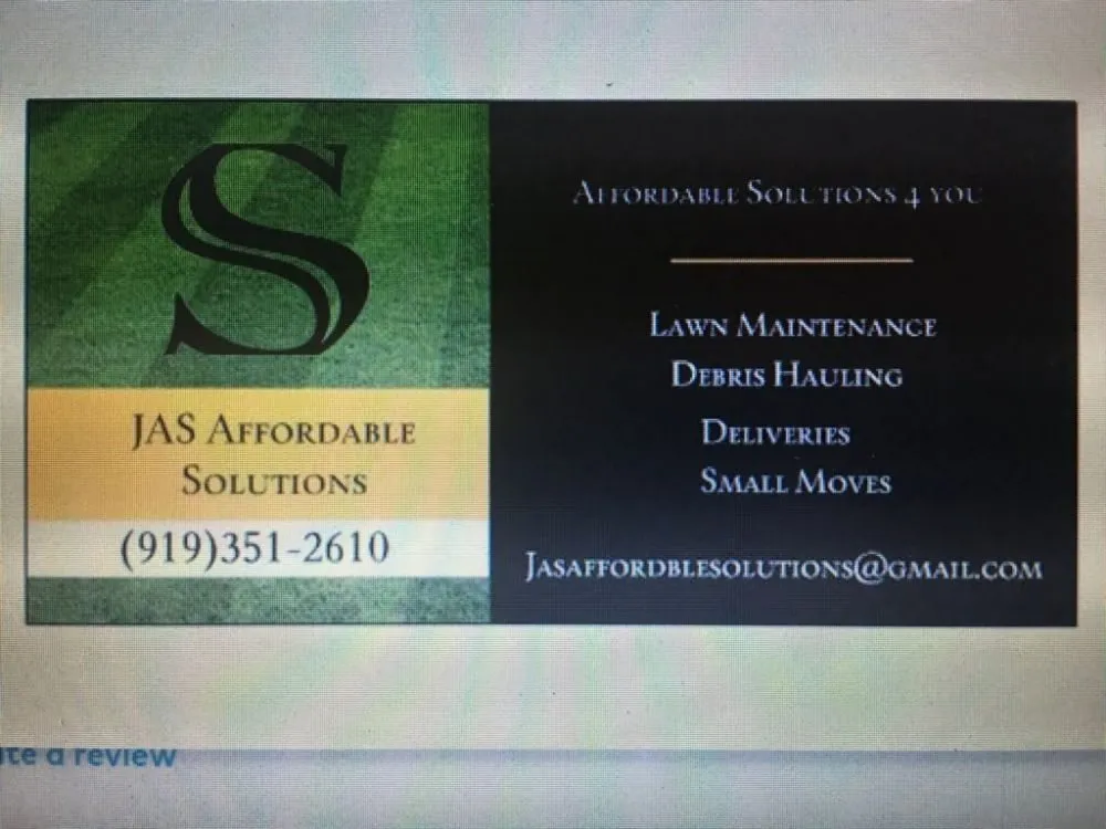 Local lawn care service in Selma, NC by Jas Affordable Solutions