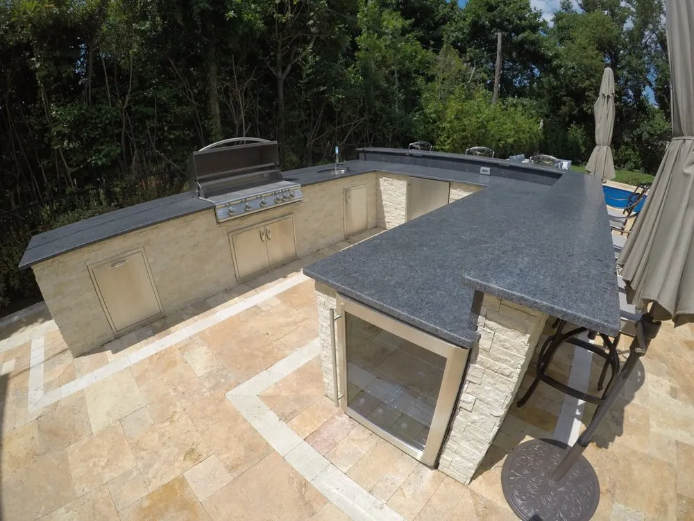 Local yard cleanup service with custom design across Huntington Station, NY - JAS Aquatics | Pool Company | Pool Installers