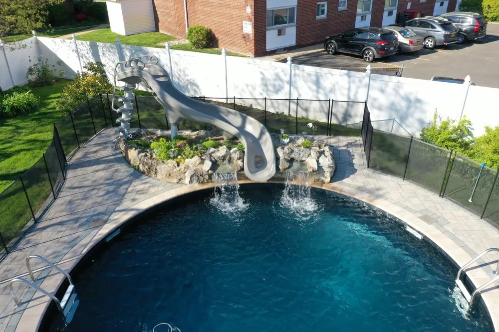 Trusted residential landscaping with custom design in Huntington Station, NY by JAS Aquatics | Pool Company | Pool Installers