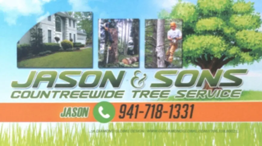 Expert garden landscaping in Sarasota, FL by Jason & Sons Countreewide Tree Service