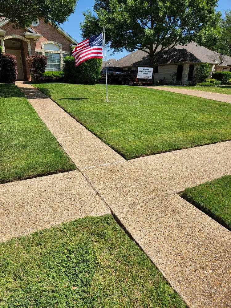 Expert landscape installation in Waxahachie, TX by Jason Stilwell Property Maintenance Services