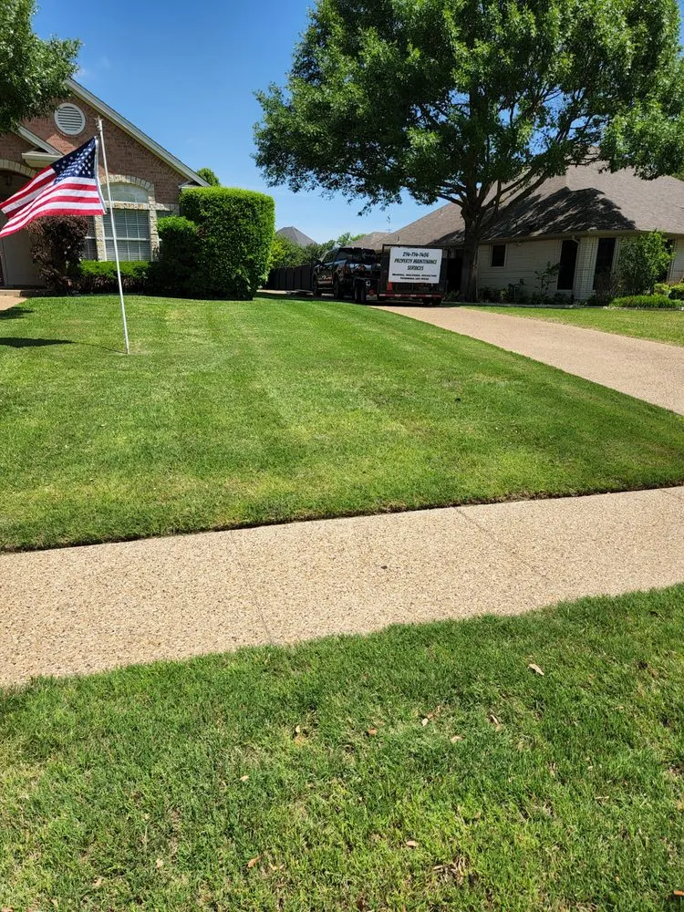 Professional garden landscaping experts serving Waxahachie, TX - Jason Stilwell Property Maintenance Services