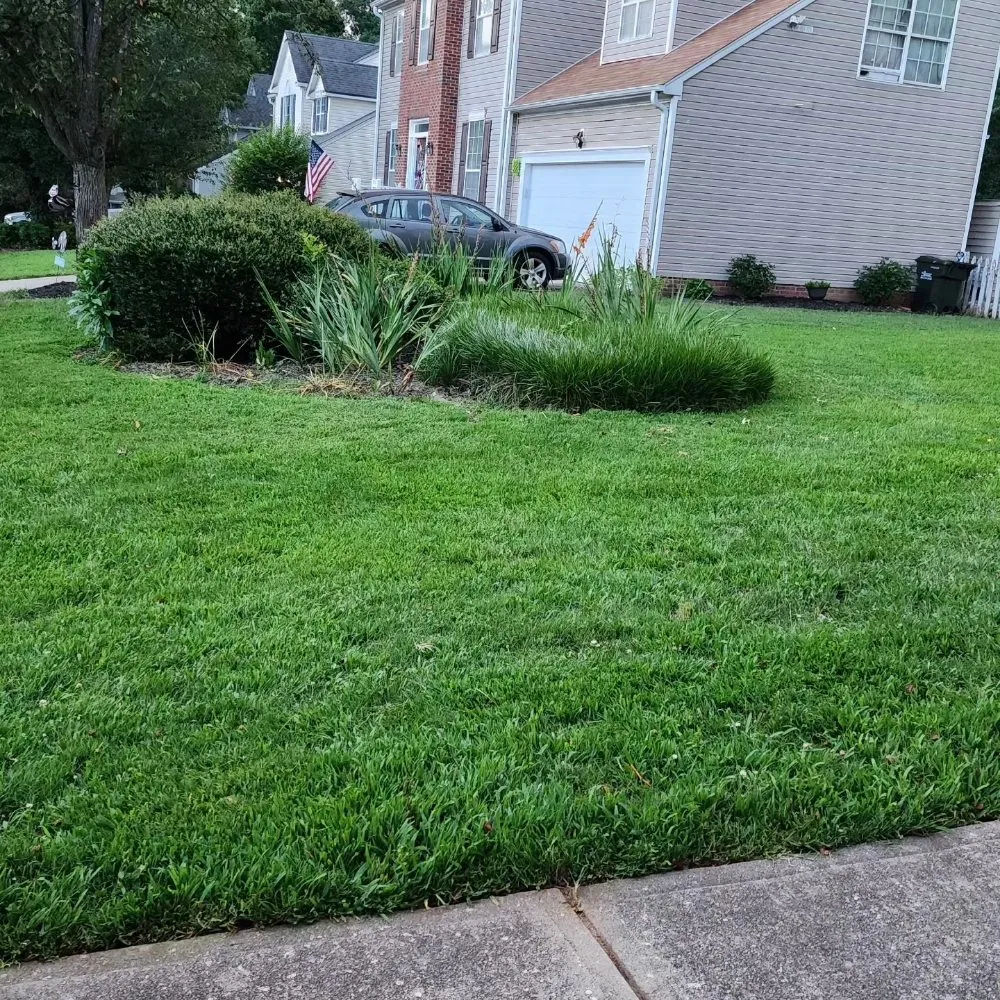 Local landscape installation in Simpsonville, SC by Jason Yard Scaping
