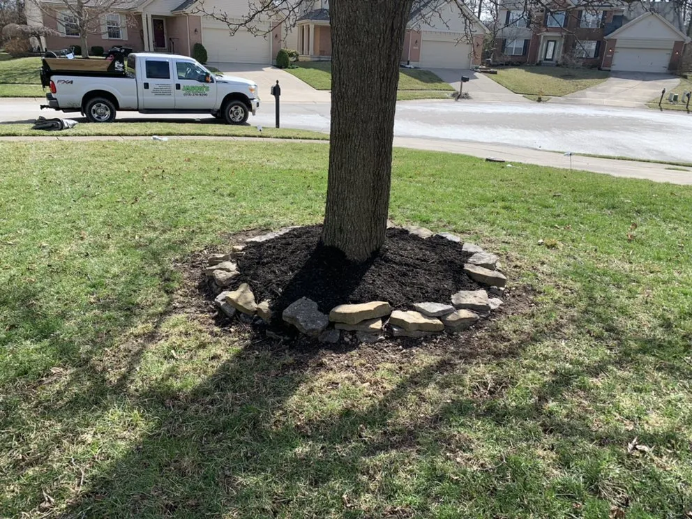 Professional landscaping services for homes in Hamilton, OH by Jason’s Lawn Maintenance