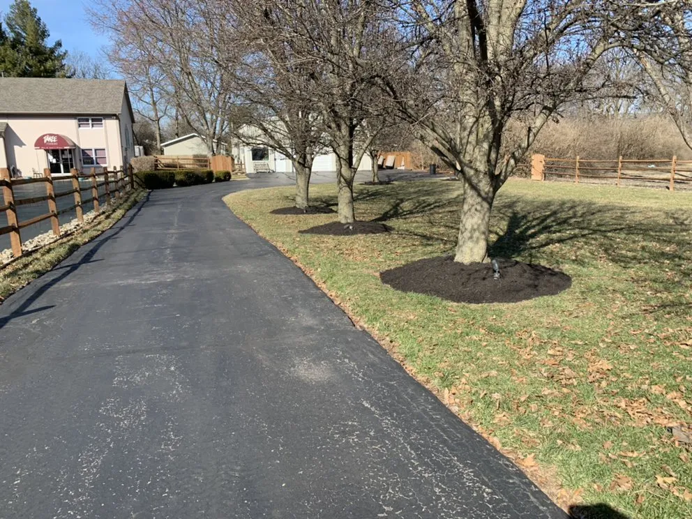 Custom residential landscaping for residential properties in Hamilton, OH by Jason’s Lawn Maintenance