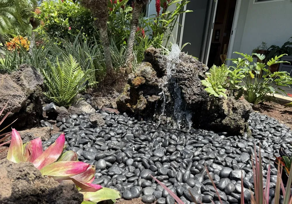 Custom landscape installation experts serving Kailua-Kona, HI - Jason's Watergardens