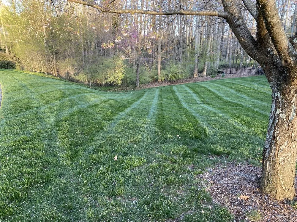 Expert lawn mowing service for outdoor upgrades in Oak ridge, NC by Jasper’s Outdoor Solutions