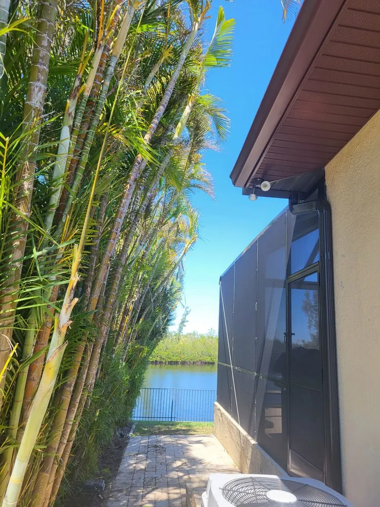 Professional outdoor landscaping in North Port, FL by Javier martinez tree service