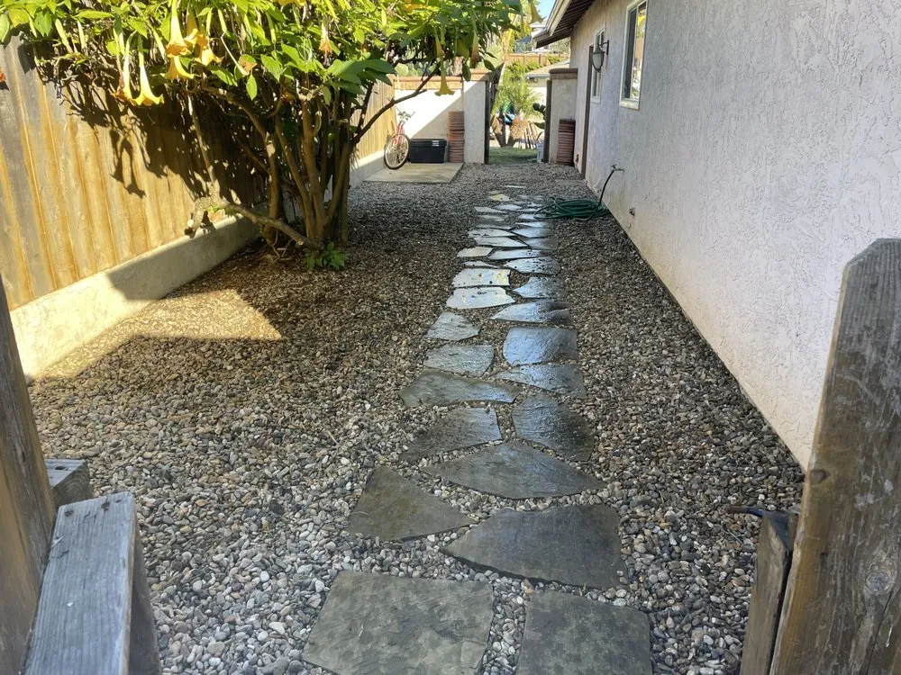 Custom garden landscaping in Vista, CA - Javier’s Landscaping & Junk Removal