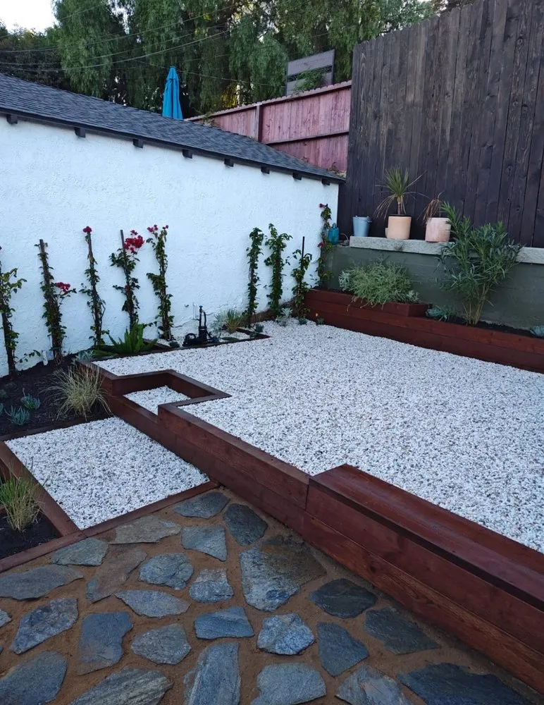 Custom yard cleanup service with custom design across Los Angeles, CA - Javier's Landscaping