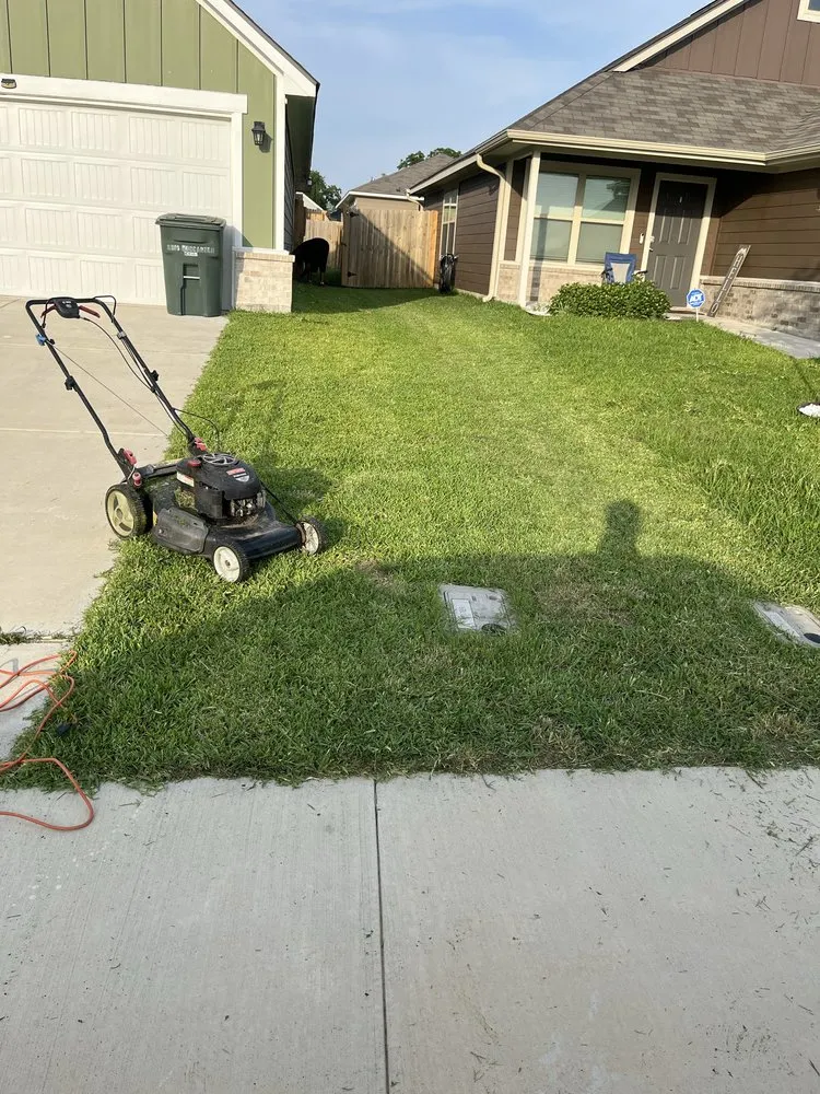Expert residential landscaping in Bryan, TX by Javon's Mowing Services