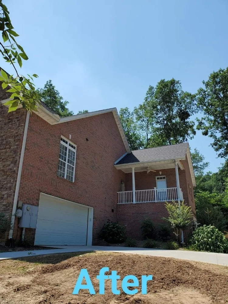 Custom residential landscaping in Ringgold, GA by Jax Bobcat Works And Tree Removal