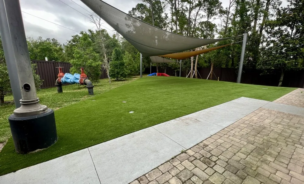 Custom yard maintenance for residential properties in St Augustine, FL by Jax Outdoor Solutions